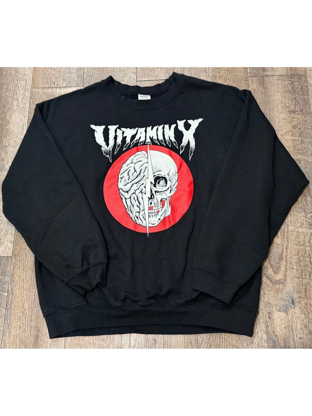 Vintage Vitamin X Punk Rock Sweatshirt size Large